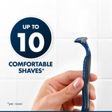 Gillette Blue 3 Smooth Disposable Razors 4 Pack, UK version