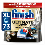 Finish Ultimate Infinity Shine Plus Dishwasher Tablets 73 Pack