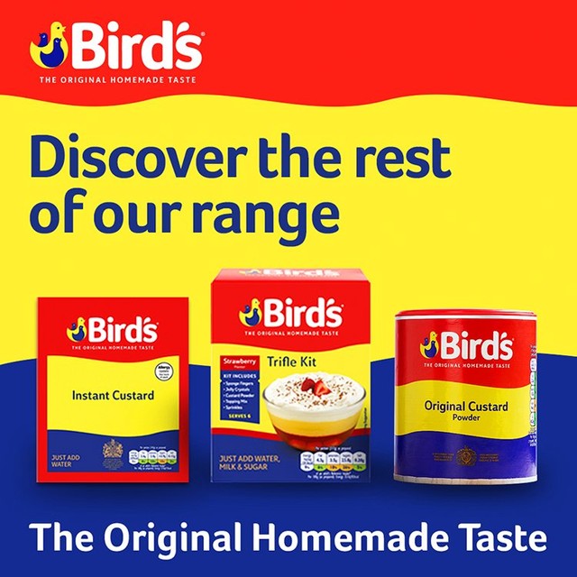 Bird's original custard powder 350g - British product