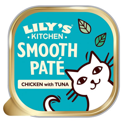 Lily's Kitchen Smooth Chicken & Tuna Cat Food Pate 85g