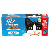 Felix Original Fish Selection in Jelly Wet Cat Food 40 x 85g - British product