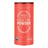 M&S Fairtrade Cocoa Powder 225g, imported from the UK