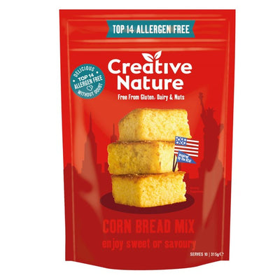 Creative Nature Cornbread Baking Mix Gluten Free 315g