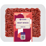 Ocado Beef Mince 20% Fat 500g