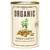 Eat Wholesome Organic Green Canned Lentils 400g