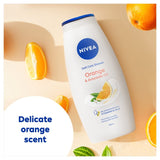 NIVEA orange and avocado oil shower cream 750ml, imported from the UK