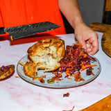Pieminister pie with chicken, ham and leek 255g, imported from the UK