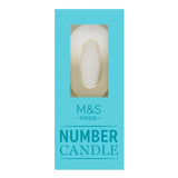 M&S Number 0 Candle