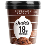 Jude's Plant Based Protein Chocolate Brownie ice cream 460ml, UK version