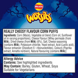 Walkers Wotsits Crunchy Really Cheesy Snacks Crisps 140g