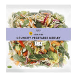 M&S mixed vegetable stir fry pack 550g, imported from the UK