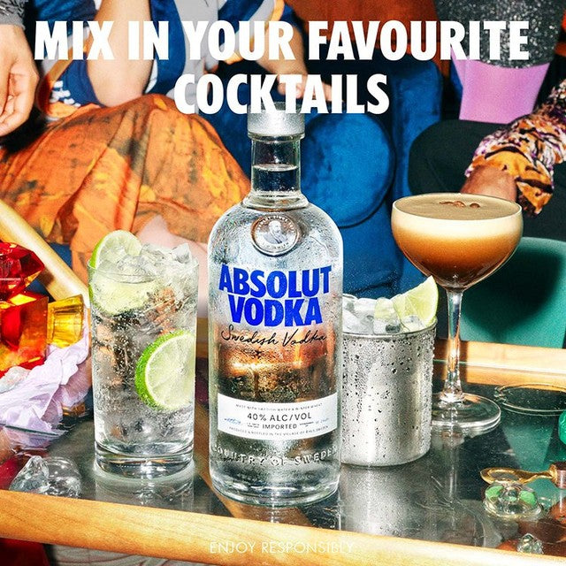 Absolut Blue Swedish vodka 35cl - British product