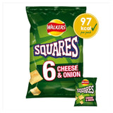 Squares Cheese & Onion Crisps 6x22g Multipack