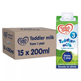 Cow & Gate 3 Toddler Milk Formula Ready to Feed 1-3 Years Multipack 15x200ml