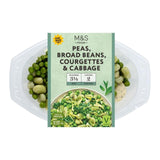 M&S layered super green vegetables with mint butter 275g, imported from the UK
