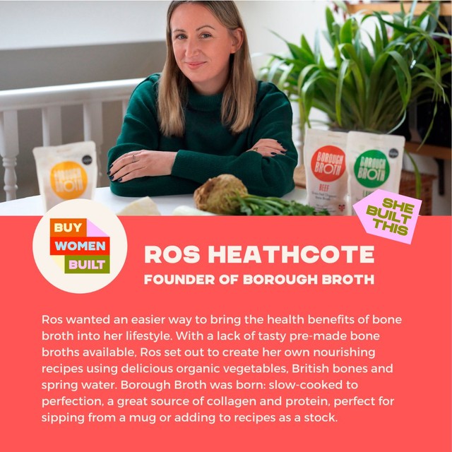 Borough Broth Co Organic Chicken Pho Broth 400g - British product