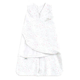 Halo SleepSack 1.5 TOG 100% Cotton Midnight Moons Pink Baby Swaddle, 3-6 months