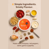 The Happy Pear red pepper hummus 150g (British brand)