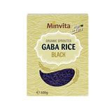 Minvita Organic Sprouted Black GABA Wholegrain Rice 500g