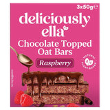 Deliciously Ella Raspberry Chocolate Topped Flapjack Oat Bar Multipack 3x50g