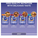 Purina One mini fillets cat food multipack 40x85g, imported from the UK