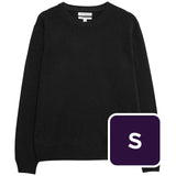 M&S Men's Autograph Pure Cashmere Crew Neck Jumper, Black, Size S