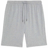 M&S Men's Autograph Pima Cotton Pyjama Shorts Grey Marl XL