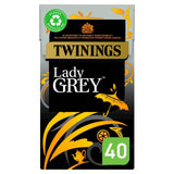 Twinings Lady Grey tea bags 40 count (British brand)