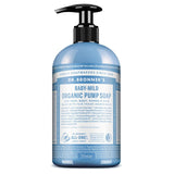 Dr. Bronner's Unscented Organic Baby Pump Soap for Hands and Body 355ml