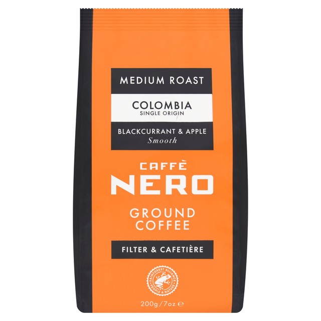 Caffe Nero Colombia ground coffee 200g - British product