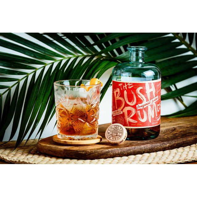 The Bush Rum Co. Original Spiced Rum 70cl, imported from the UK