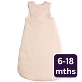 M&S Oatmeal Baby Sleeping Bag for 6-18 Months, imported from the UK