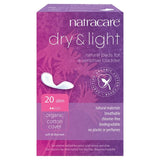 Natracare Organic Cotton Dry & Light Incontinence Pads Slim 20 Pack