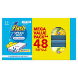 Flash Speed Mop Wet Refills Crisp Lemons Floor Wipes 48 Count