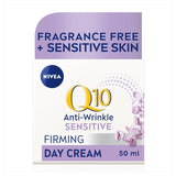 Nivea Q10 Day Cream for Sensitive Skin 50ml, imported from the UK