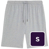 M&S men's pyjama shorts in grey marl, size S, imported from the UK