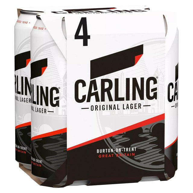 Carling Original Lager British lager 4×440ml, imported from the UK