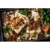 M&S frozen halibut fillets 280g, imported from the UK
