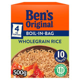 Ben's Original Boil In Bag Wholegrain Rice Portions 4 x 125g