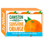 Cawston Press Sunshine Orange Juice Drink 3 x 200ml