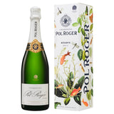 Pol Roger Brut Reserve NV champagne 75cl, imported from the UK