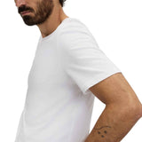 M&S men's cotton crew neck t-shirt white XL, imported from the UK