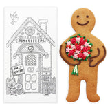 Biscuiteers Hand-iced Bouquet Jolly Ginger Biscuit 15g