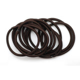 Basicare Brown Thick Snag Free Hair Elastics