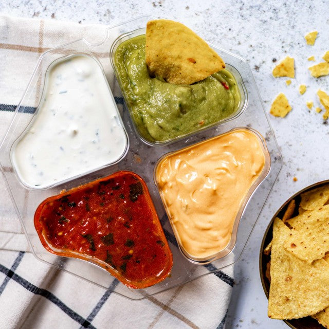 Marks & Spencer Tex Mex Dip Selection 428g, imported from the UK