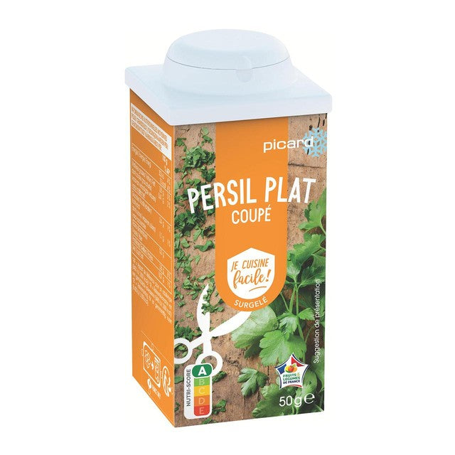 Picard chopped flat parsley 50g, imported from the UK
