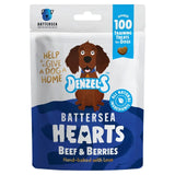 Denzel's Battersea Hearts For Dogs Beef & Berries Dog Treats 90g
