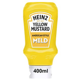 Heinz American Style Yellow Mustard Mild 400ml