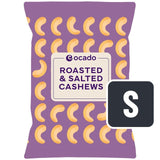 Ocado Roasted & Salted Cashews Nuts 200g
