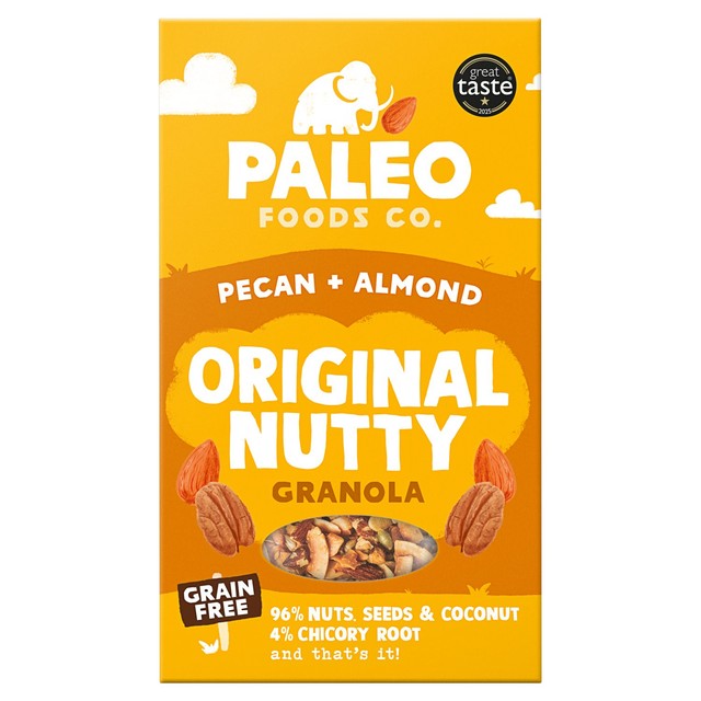 Paleo Foods Co Pecan & Almond Grain-Free Granola 285g (British brand)